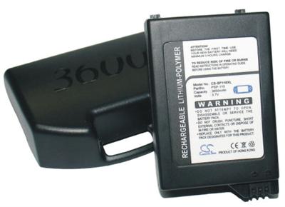 extended PSP110 battery including a replacement Back Cover
